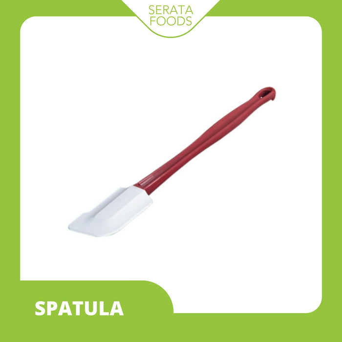Sanneng Heat-resistant Silicone Spatula (Red Handle)