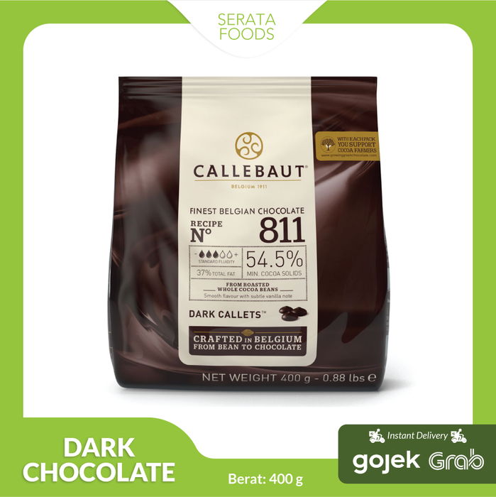 Barry Callebaut Dark Couverture Chocolate 54.5%
