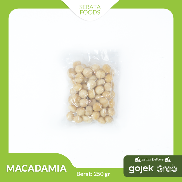 Macadamia Nuts Raw 250 gr
