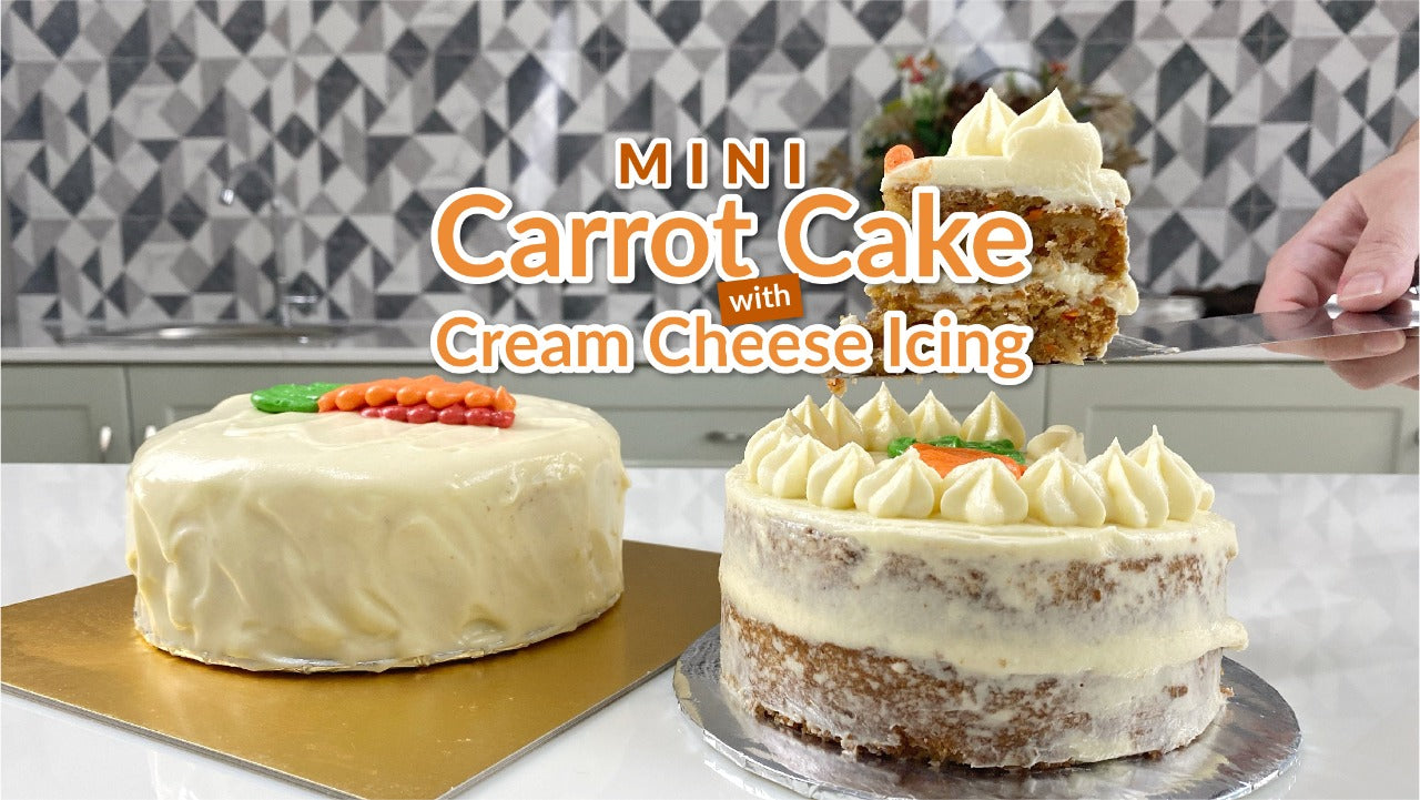 Resep Mini Carrot Cake with Cream Cheese Frosting