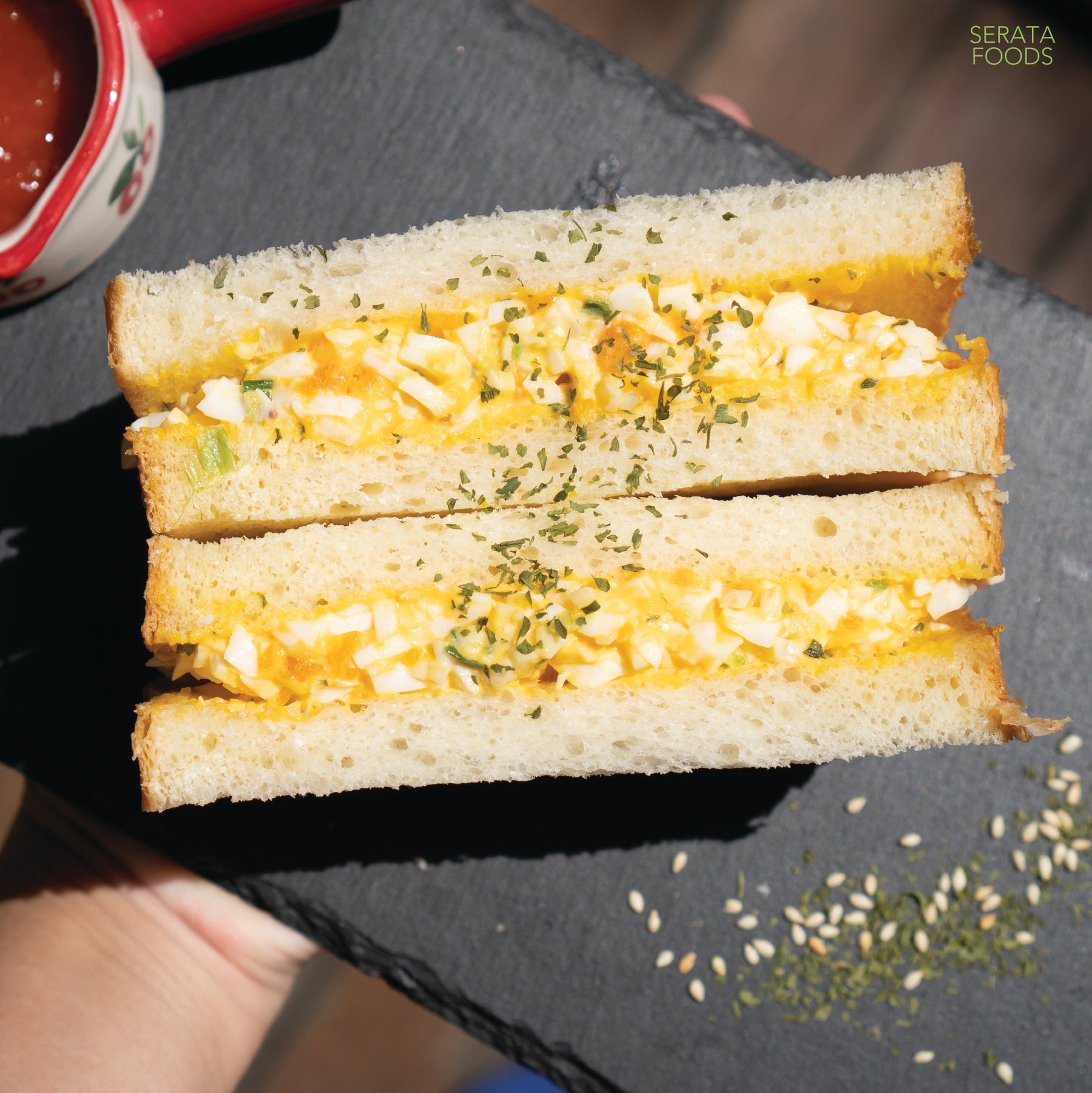 Resep Korean Egg Sandwich
