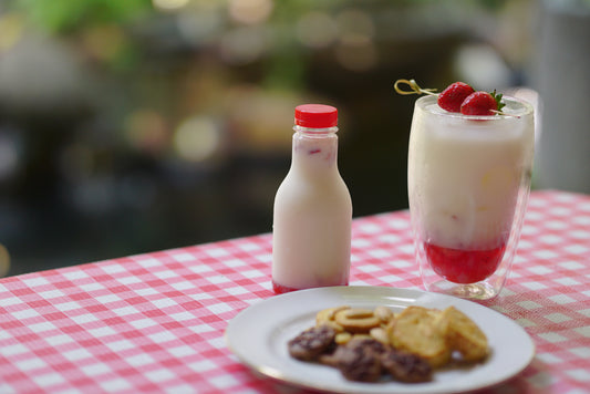 Korean Strawberry Latte