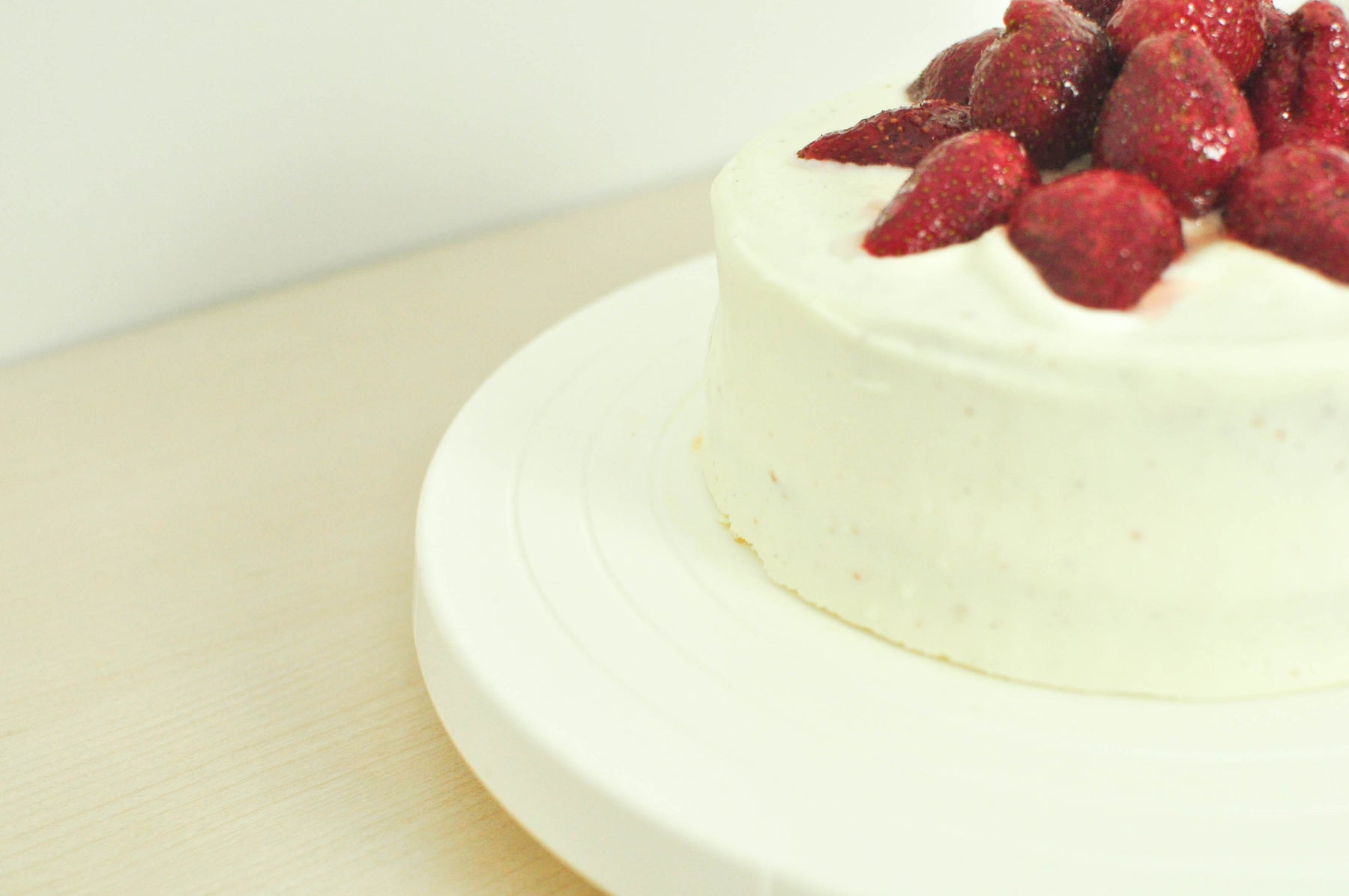 Resep : Korean Strawberry Cream Cake