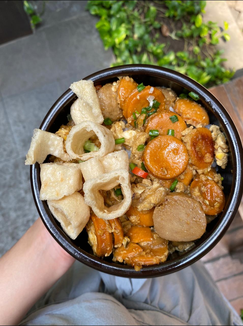 Resep Nasi Gila Bakso Sapi Makan Nanas