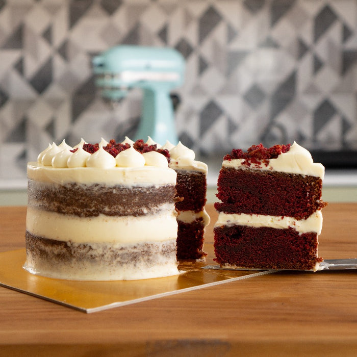Resep Red Velvet Cake with Cream Cheese Frosting
