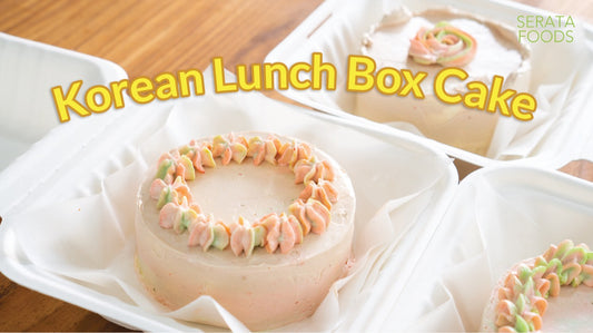 Resep Korean Lunch Box Cake - Vanilla Cake with Italian Buttercream