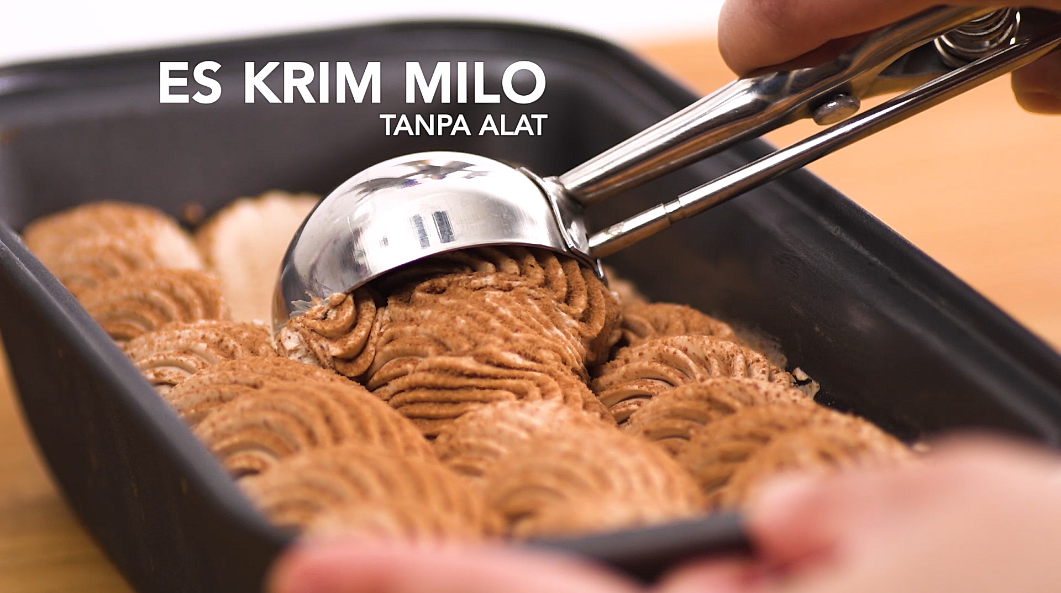 Cara Membuat Es Krim Milo di Rumah, dengan 3 Bahan dan Tanpa Mesin Es Krim!