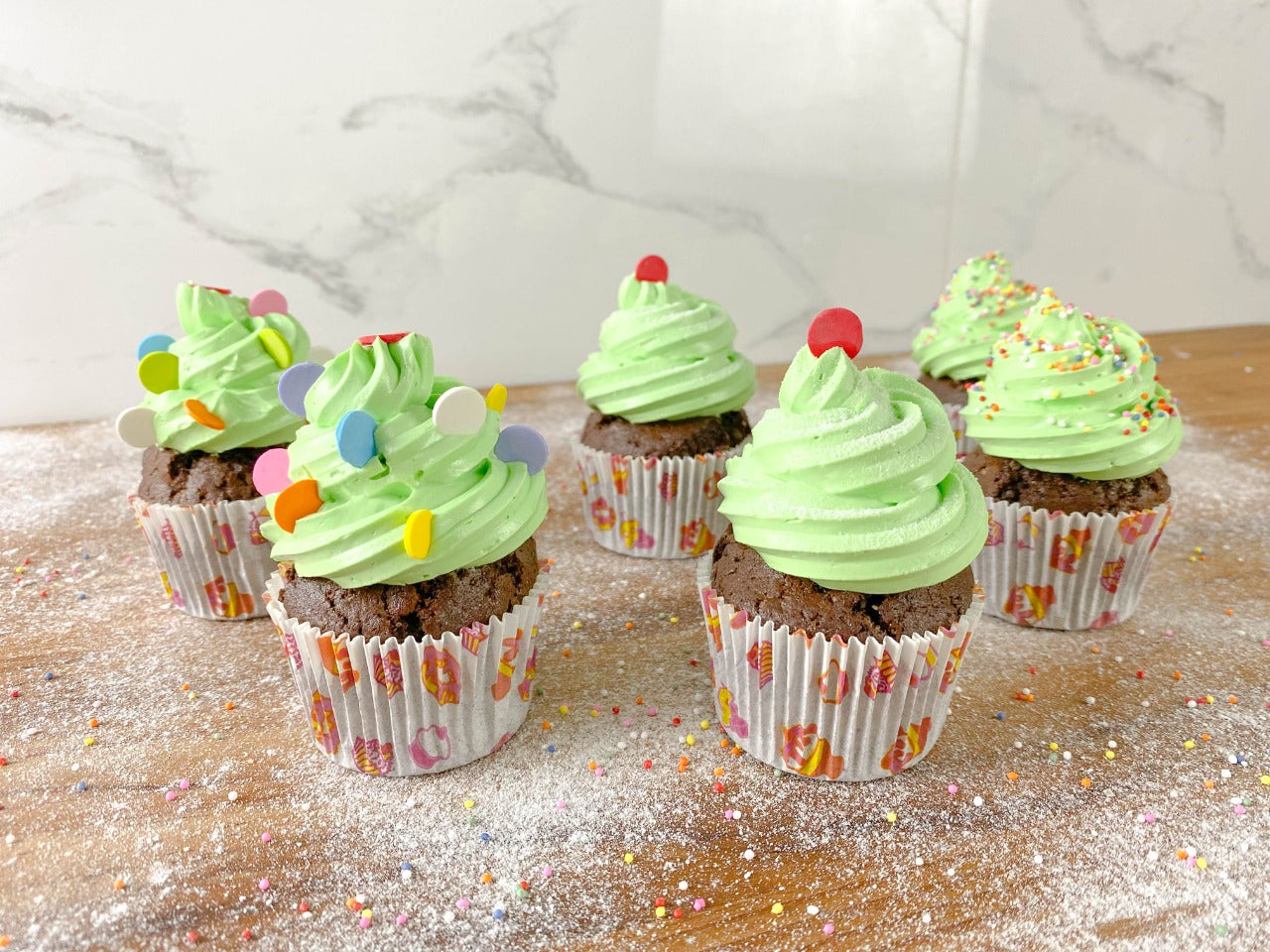 Recipe of The Week : Christmas Tree Cupcake