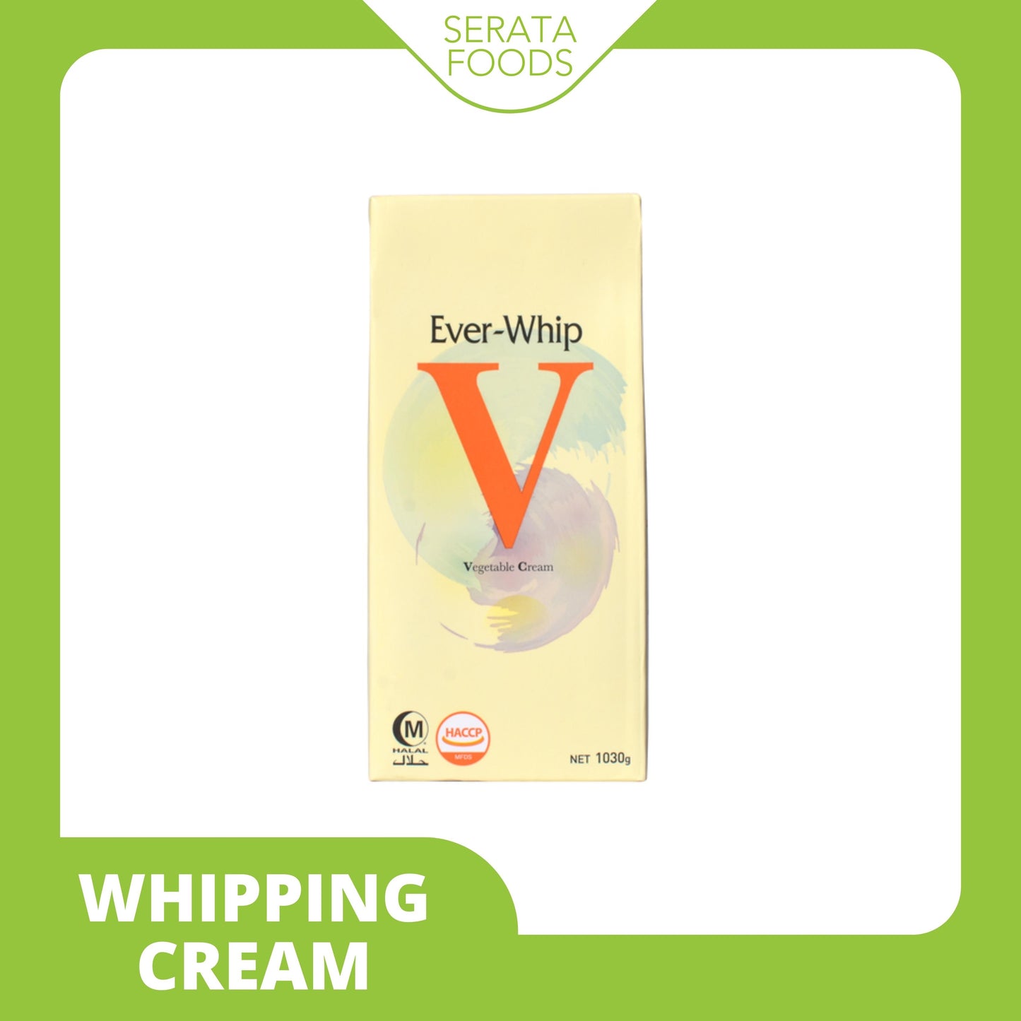 Ever Whip V-Krim Nabati Manis 1030 gr