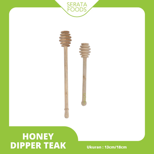 Sendok Madu Kayu Honey Dipper Teak