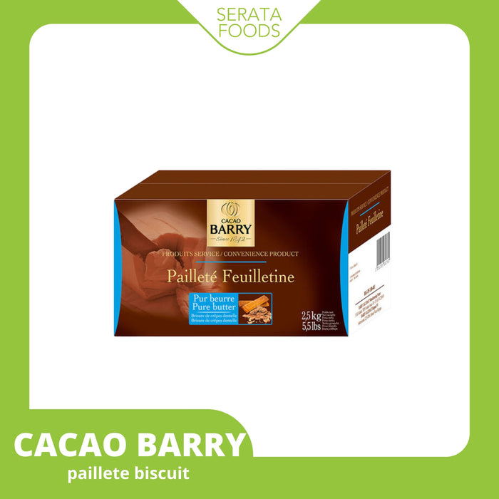 Cacao Barry Paillete Feuilletine Fine Biscuit
