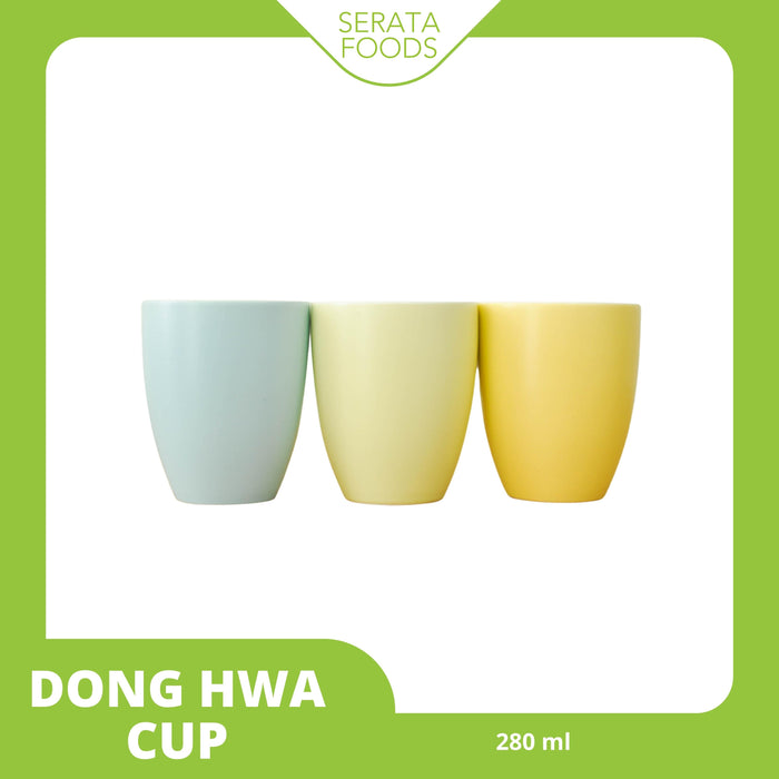 Dong Hwa C1409-05 Matte Color Two Tone Cup 280ml 0.28L