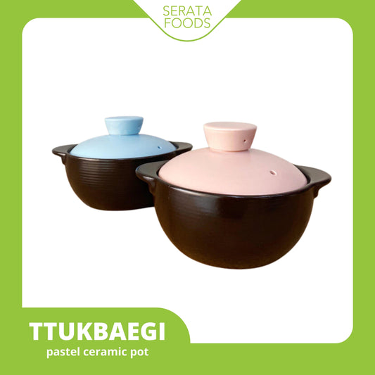 Dong Hwa H1402-01 Ttukbaegi Pastel Ceramic Pot