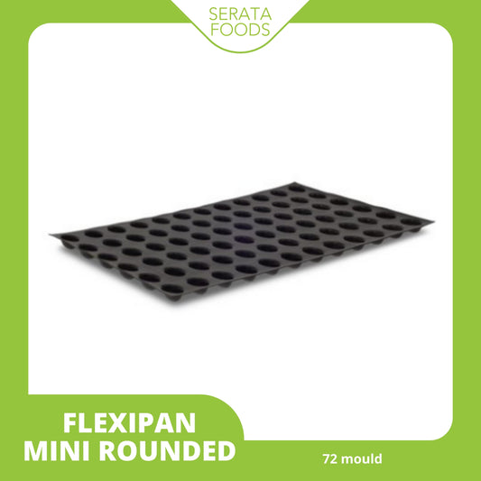 Flexipan FP1072 Mini Rounded Quenelles 72 Mould