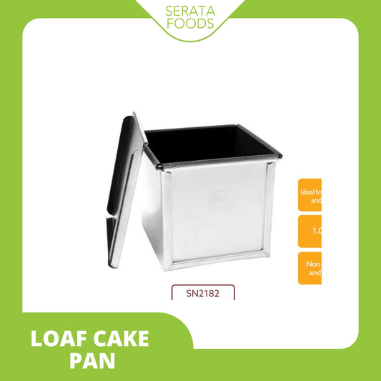 SN2182 Non-Stick Square Loaf Cake Pan with Lid (Kalimantan)