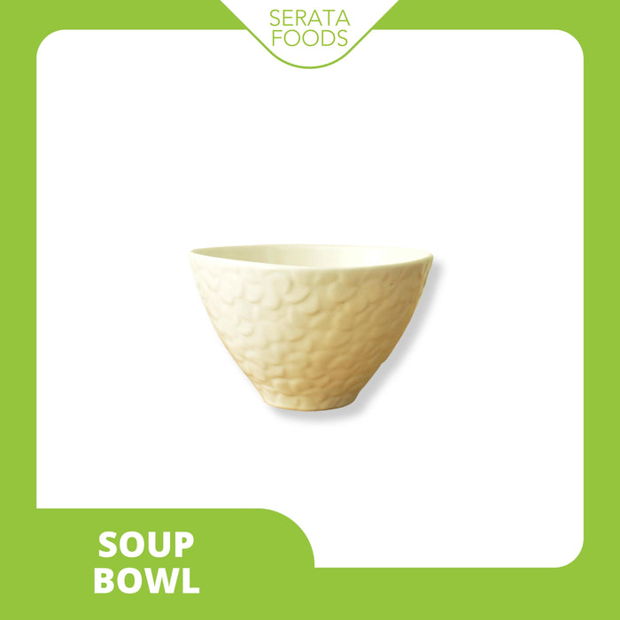 Jenggala A08RO1951-1046 Full Pattern Frangipani Soup Bowl