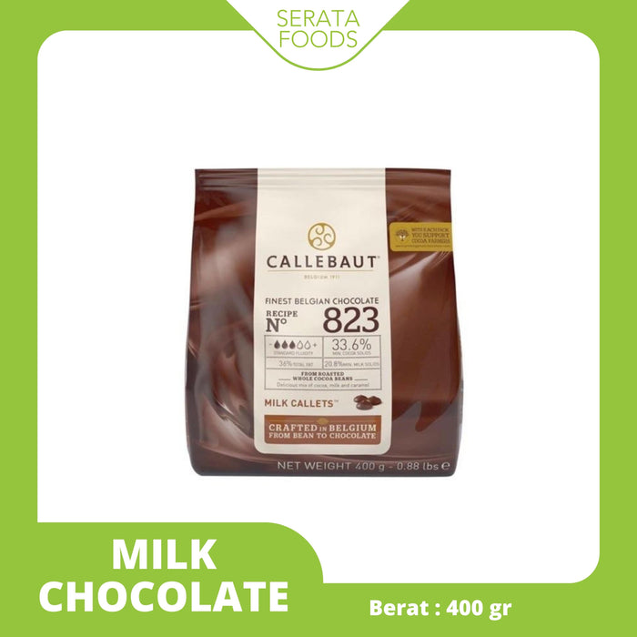 Barry Callebaut Balanced Milk Chocolate 33.6% 400gr (KALIMANTAN AREA)