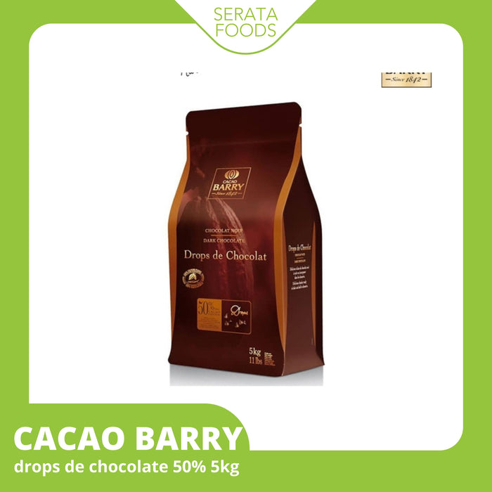 Cacao Barry 154475 Drops De Chocolat 50% 5kg