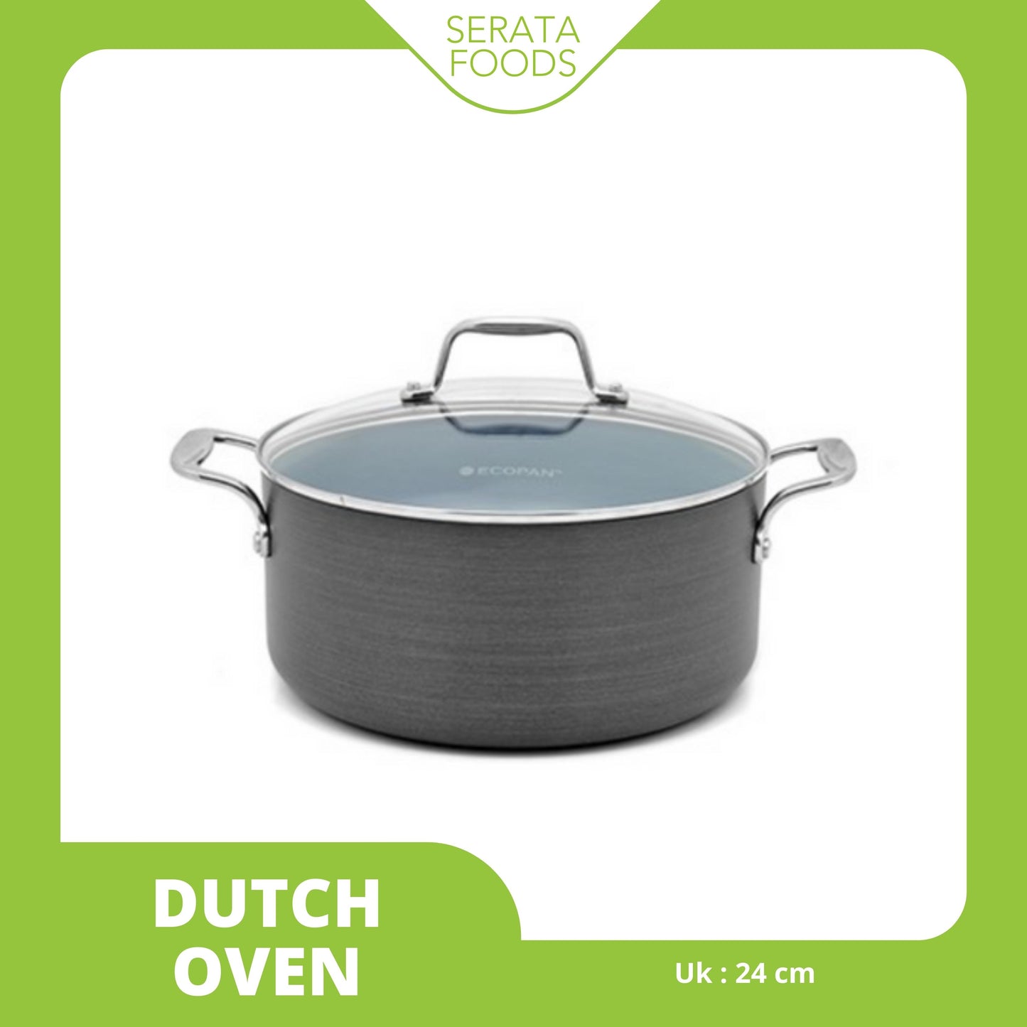 Ecopan NECODO24DCH 5-Qt Dutch Oven