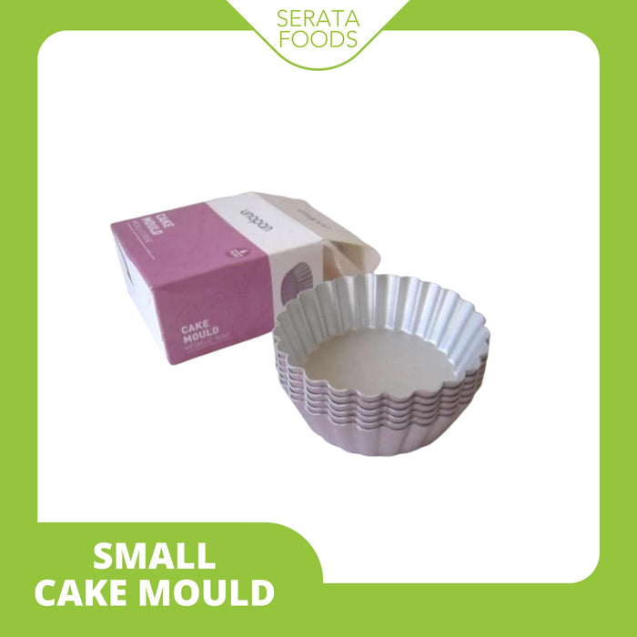 Unopan UN20026 Small Cake Mould - Metallic Rose Series (6pcs/Set) (Anodized)