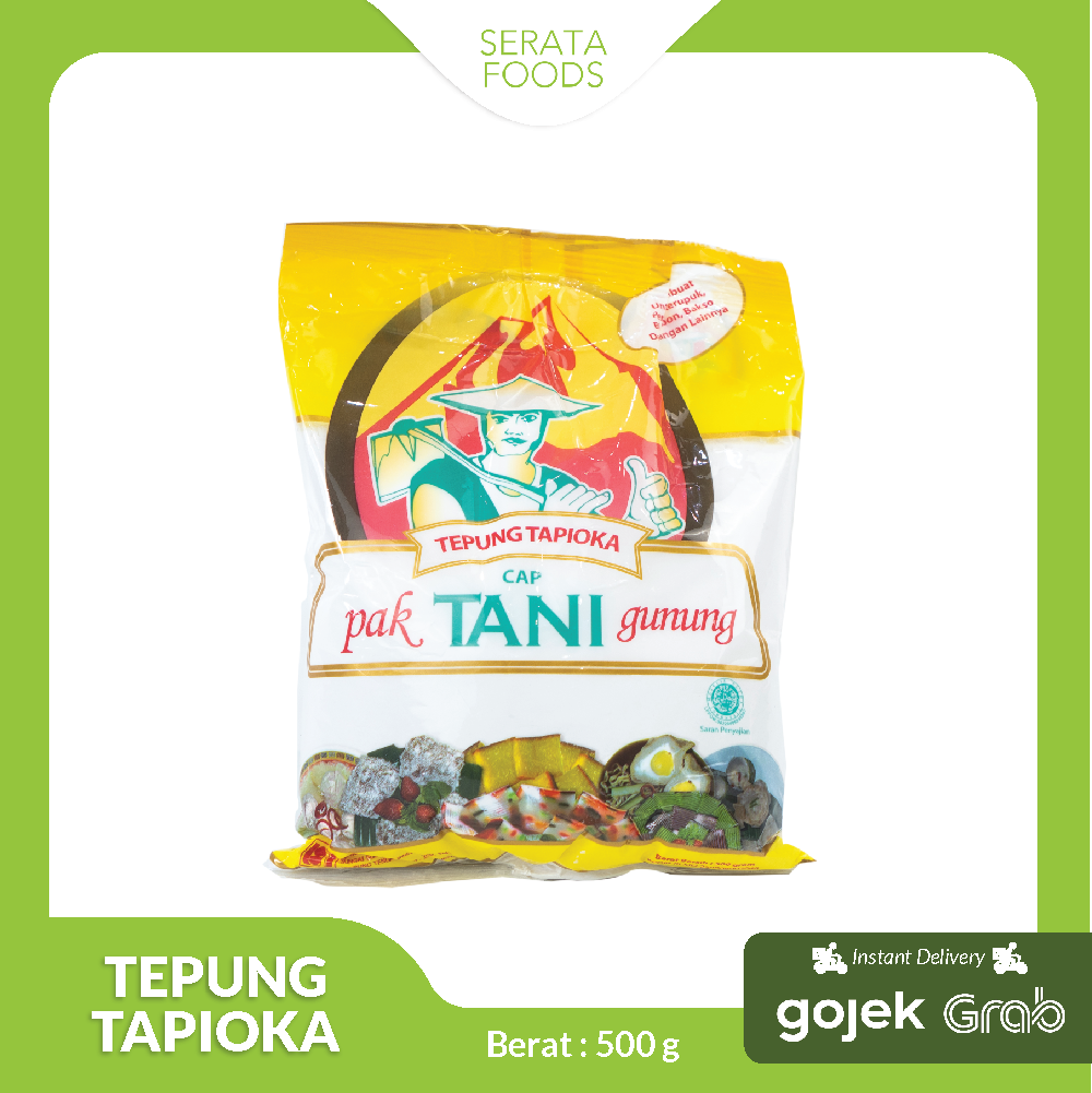 Rose Brand Tepung Tapioka/Sagu Pak Tani Gunung 500 gr