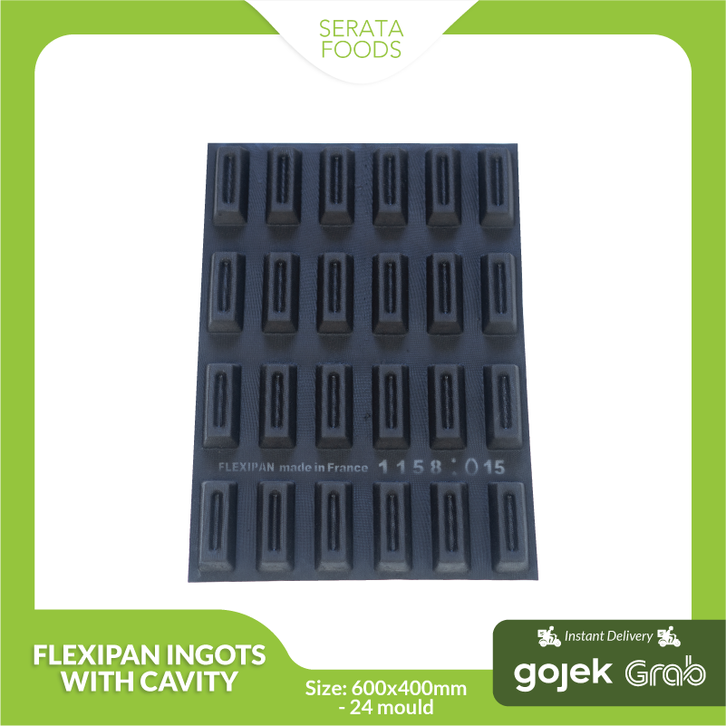 Flexipan FP1148 Ingots with Cavity 24 Mould