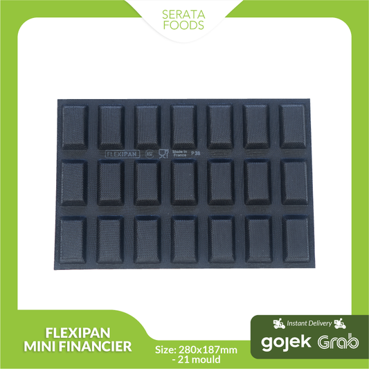 Flexipan FP3117 Mini Financier Mould 50 x 26mm