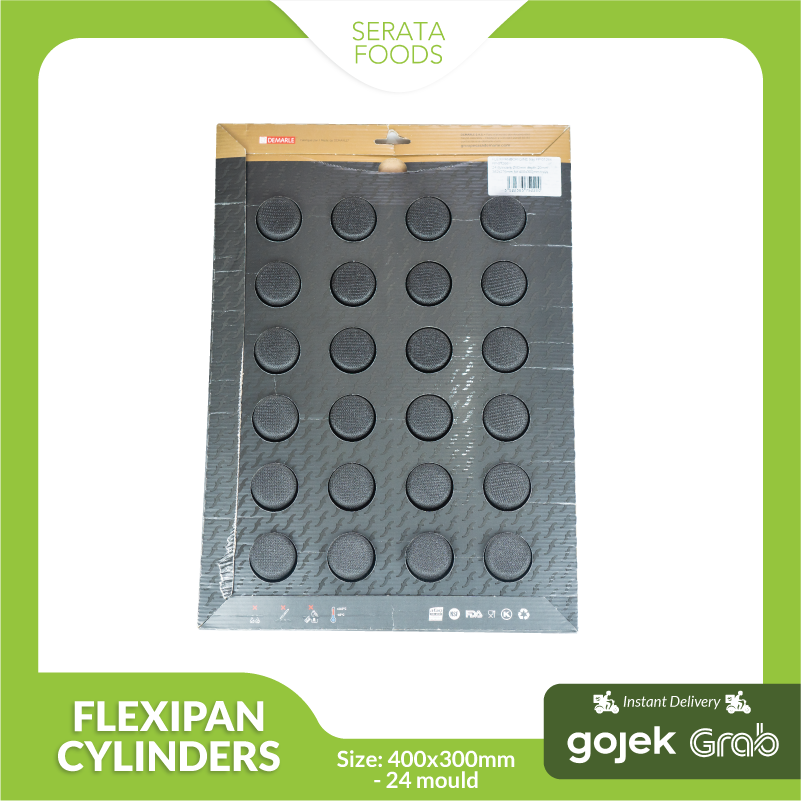 Flexipan FP1266 Cylinders 4cm 24 Mould