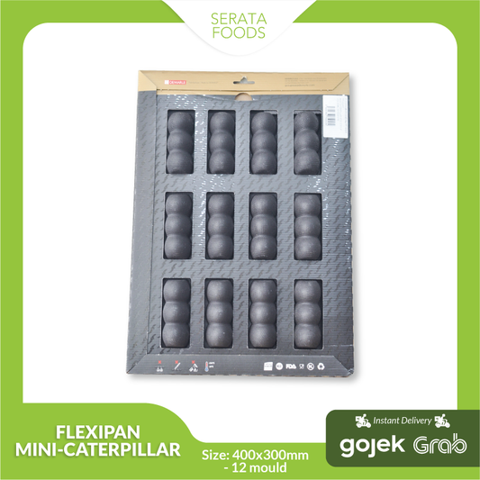 Flexipan FP2294 Mini-Caterpillar 12 Mould