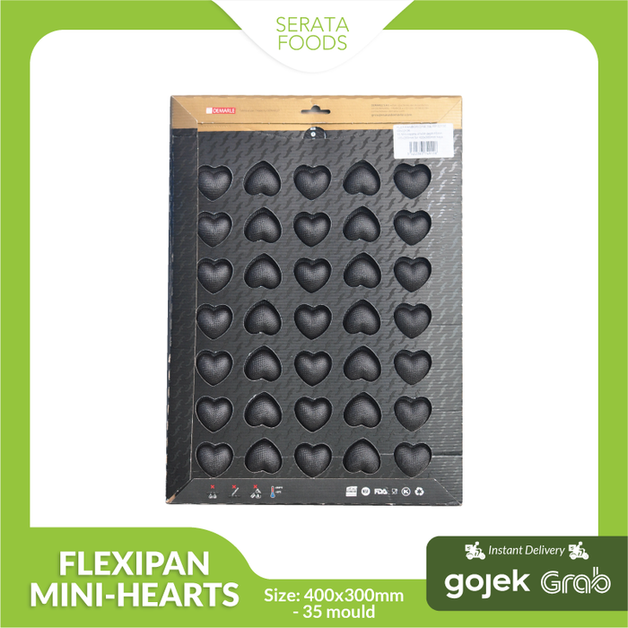 Flexipan FP2136 Mini-Hearts 35 Mould