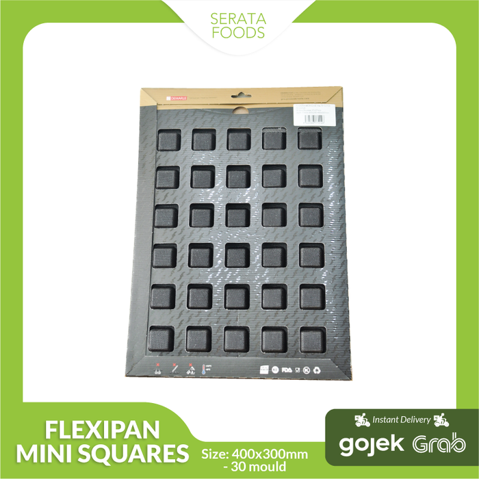 Flexipan FP2128 Mini Squares 30 Mould