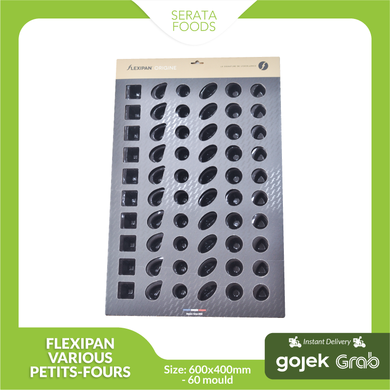 Flexipan FP1174 Various Petits-Fours 60 Mould