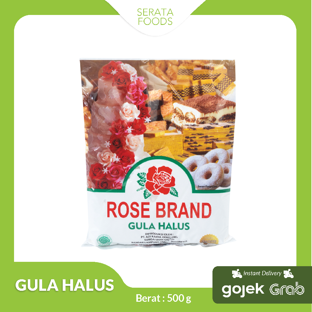 Rose Brand Gula Halus 500 gr