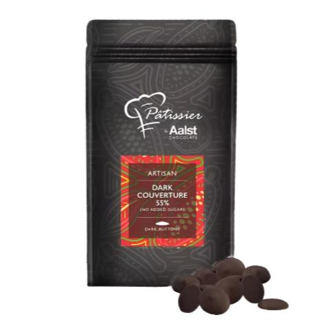 Patissier Artisan Dark Couverture 55% Unsweetened 2.5kg