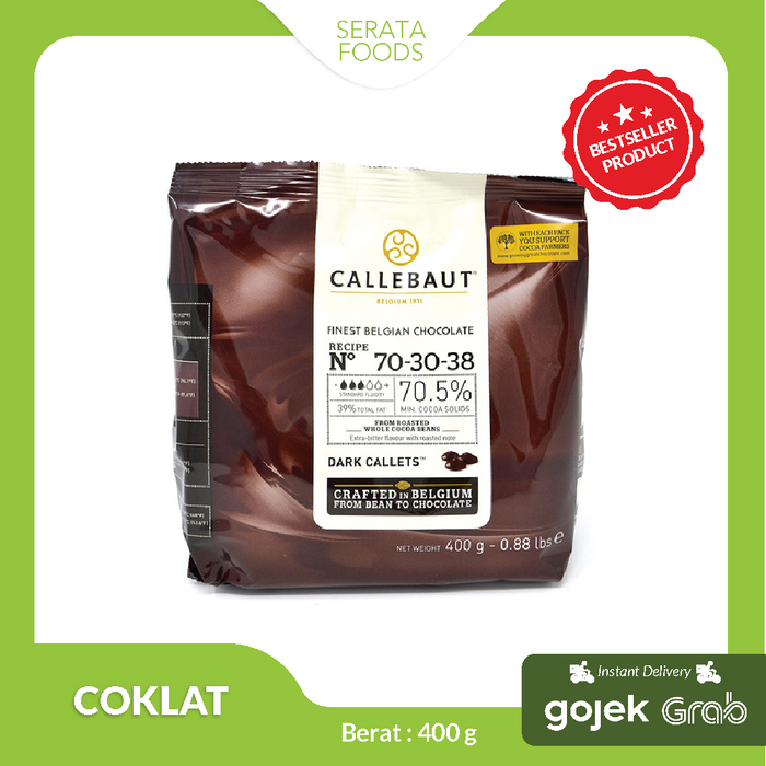 IC70NV553 Barry Callebaut Dark Chocolate Extra Bitter 70% 2.5kg (Kalimantan Area)