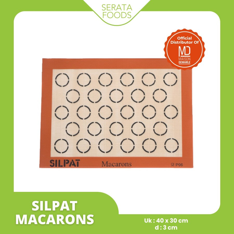 SILPAT AE375275-02 Macaron Silpat 40 x 30cm (Diameter 3cm) (Copy)