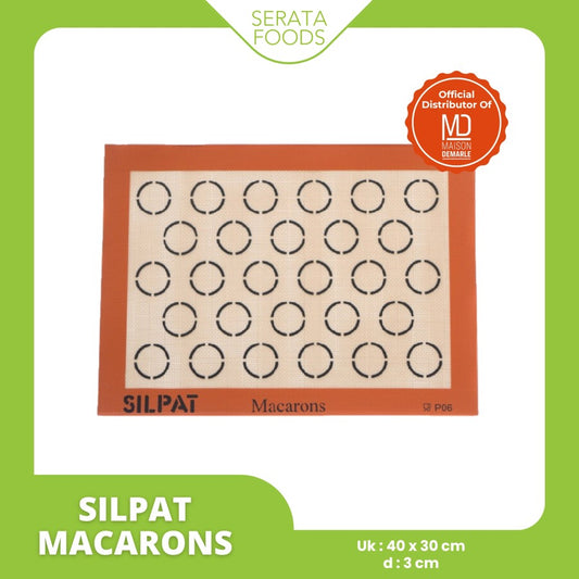 SILPAT AE375275-02 Macaron Silpat 40 x 30cm (Diameter 3cm)