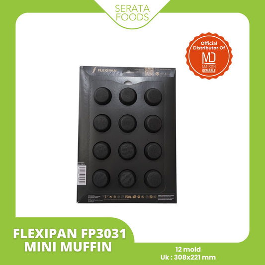 Flexipan FP3031 Mini Muffin 12 Mold