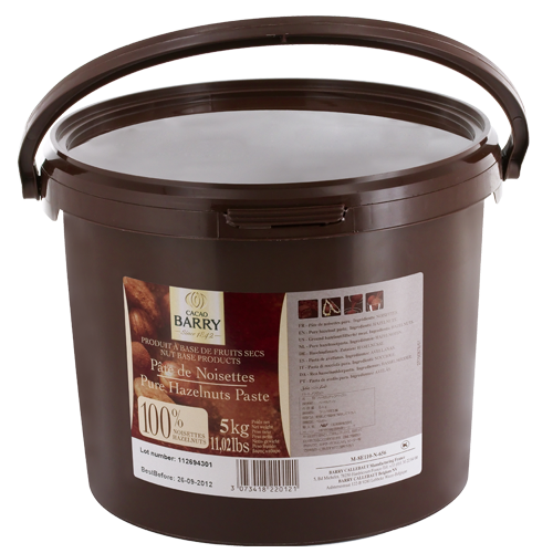 Cacao Barry Pure Hazelnuts Paste 5kg