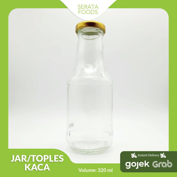 Jar/Botol Kaca JB 320 ml (JB 320)
