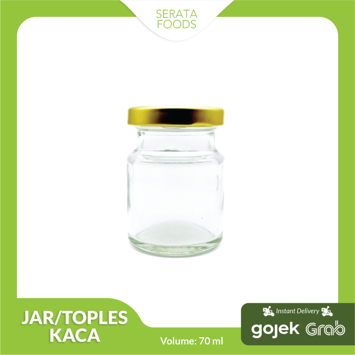 Jar/Toples Kaca 70 ml (CS 165)