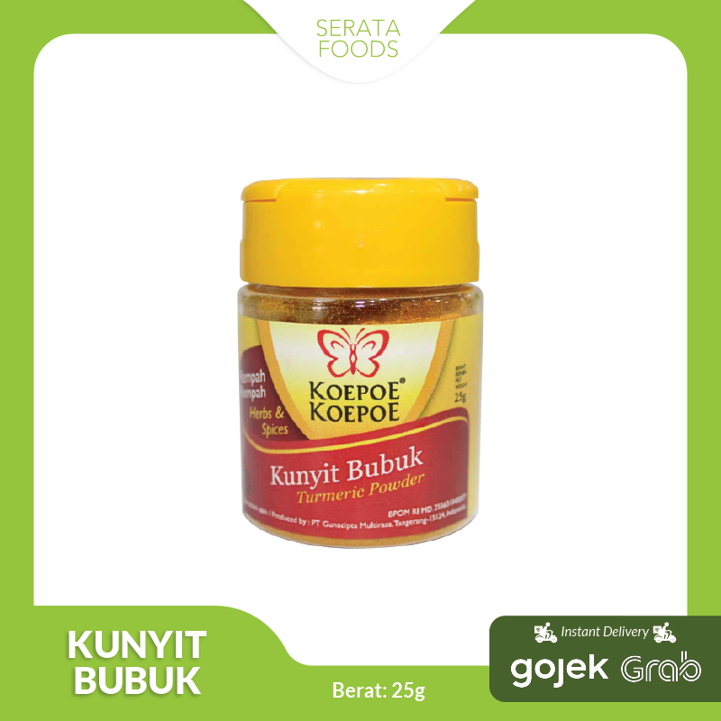 Koepoe Kunyit Bubuk 25 gr