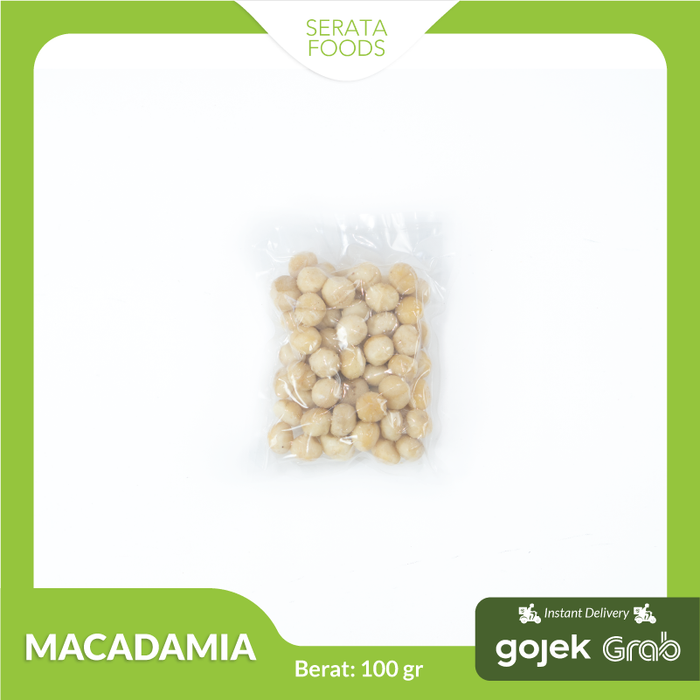 Macadamia Nuts Raw 100 gr