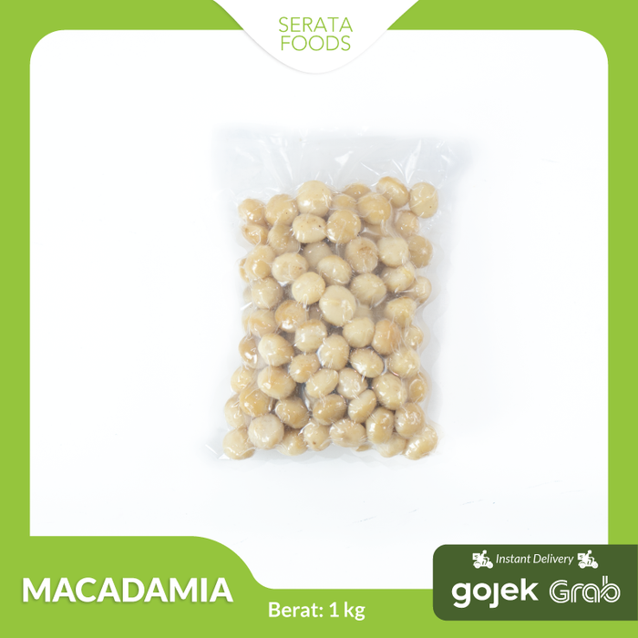 Macadamia Nuts Raw 1000 gr