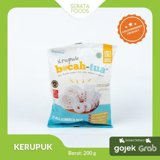 Kerupuk Bocah Tua Palembang Original 200 gr