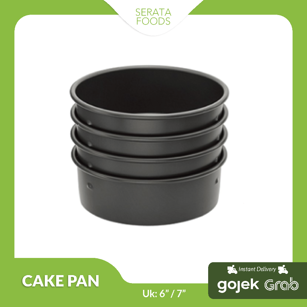 Sanneng Deep Round Embossed Cake Pan (Hard Anodized)