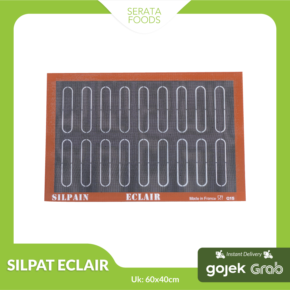 Silpat SN58538507 Silpain Baking Mat Eclair 60x40