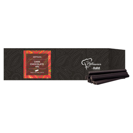 Patissier Artisan Dark Chocolate 44% Batons 8cm 300pcs 1.6kg