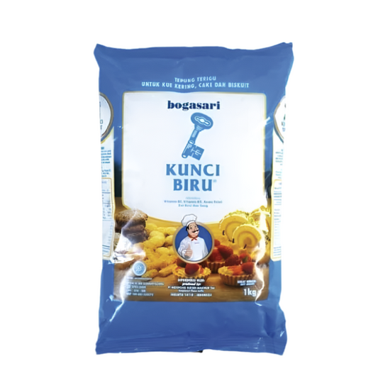 Tepung Bogasari Kunci Biru 1 Kg