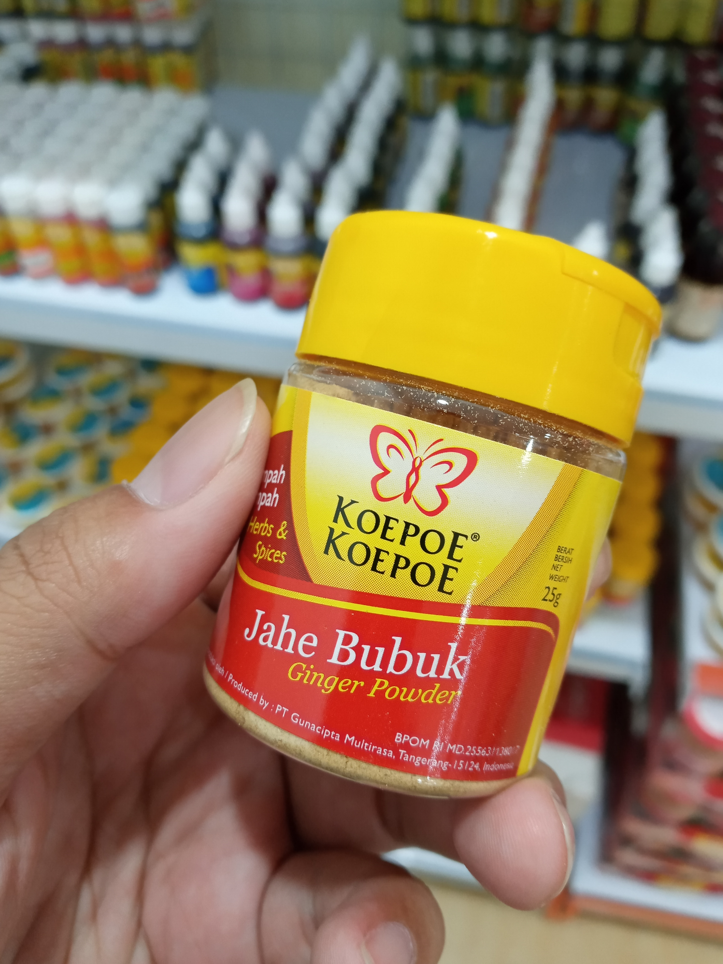 Koepoe Jahe Bubuk 25 gr - SerataFoods